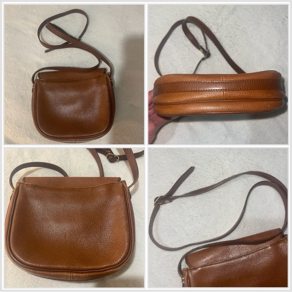 Brown Leather Burberrys Crossbody - Picture 9 of 16